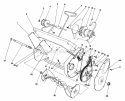 Housing & Rotor Assembly Diagram and Parts List for 38005 4900001-4999999 - 1994 Lawn Boy Snow Blower